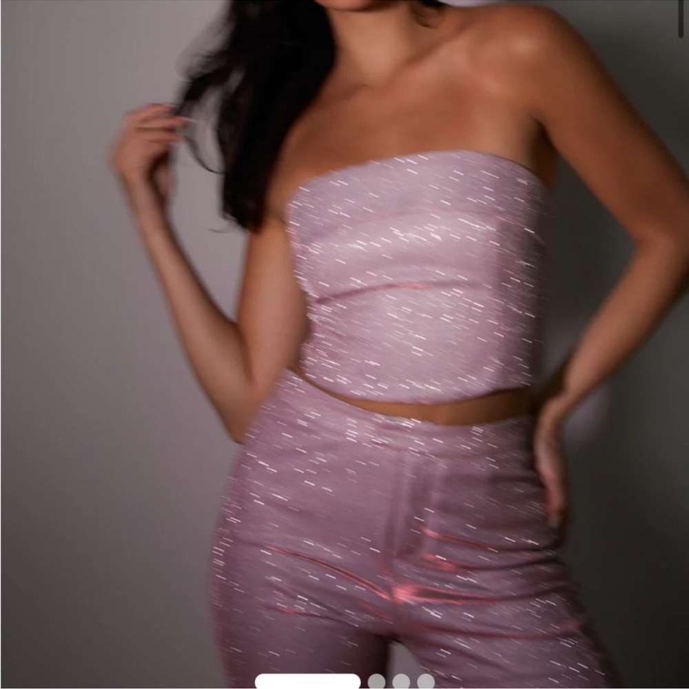 SLA the label pink Aries top